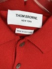 Sz 4 M Thom Browne Made In Scotland Cashmere Polo Shirt Red Stripe Sleeve — photo 3