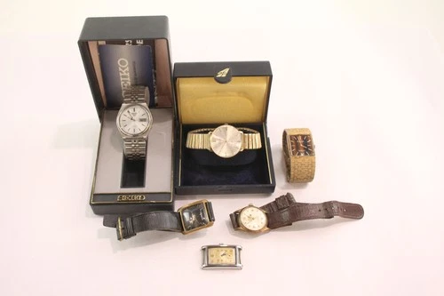 Mechanical Vintage Watches Seiko Eterna UNTESTED x 6