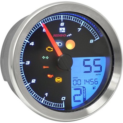 Koso TNT-B Gauge Silver for Yamaha Bolt BA051300
