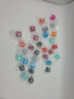 Yu-Gi-Oh Dice Set Bundle of  30 in Original Packaging
