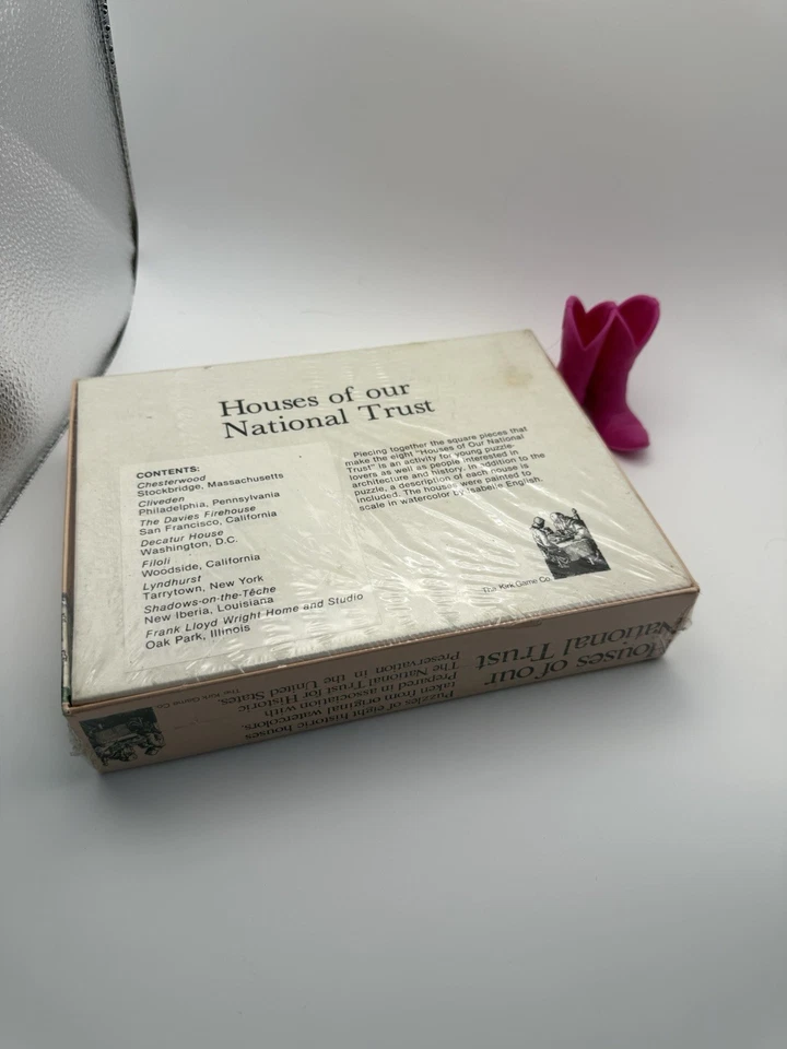VINTAGE Houses of Our National Trust Puzzle (Educational) - Image 4 of 4