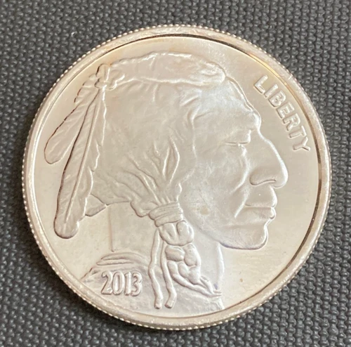 2013 1oz .999 Buffalo Silver Round