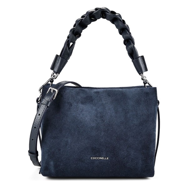 Coccinelle Boheme Handtasche Leder 22,5Cm #COC-E1P6P580101 (Midnight Blue)-image