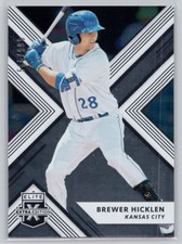 2018 PANINI ELITE EXTRA EDITION #156 BREWER HICKLEN KANSAS CITY ROYALS /999