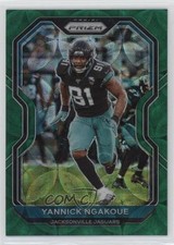 2020 Panini Prizm Green Scope Prizm 42/75 Yannick Ngakoue #99 0c6