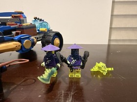 LEGO NINJAGO: Jay Walker One (70731) w/ 3/4 minifigures INCOMPLETE