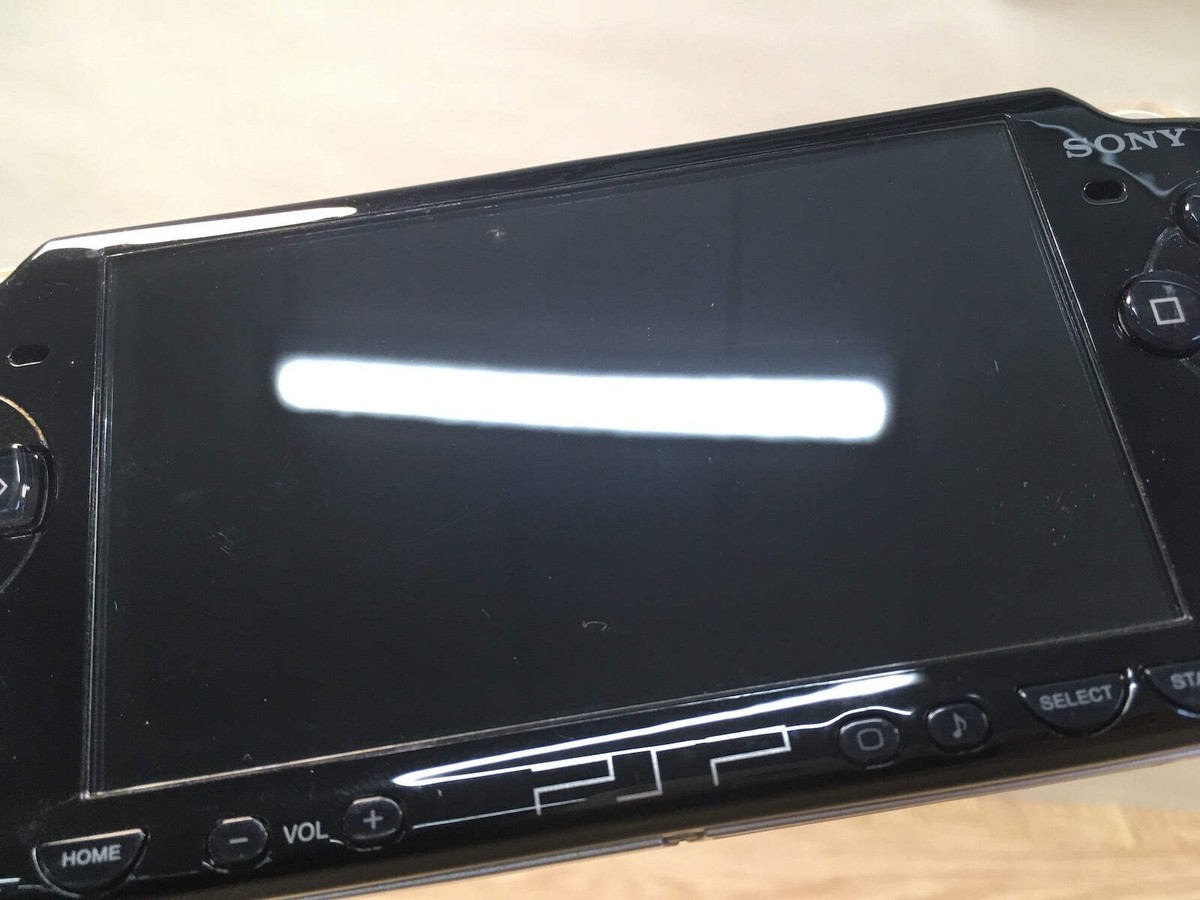 GD7232 Plz Read Item Condi PSP-2000 PIANO BLACK SONY PSP