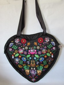 Jujube x Tokidoki Dia de los Muertos Heart Tote Bag