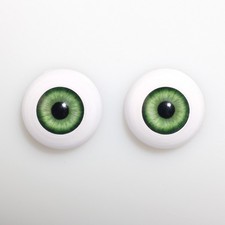2 Paar Reborn Baby Puppenaugen halbrund Acryl Augäpfel Zubehör Heimwerkerbedarf