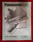 Panasonic NV-HD90B Operating Instructions. SW189B