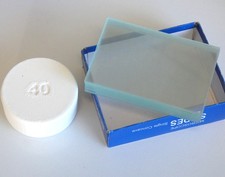 50 Large Microscope Slides 50x75 mm 2"x3" Clear Glass Plate & 100 Coverslips