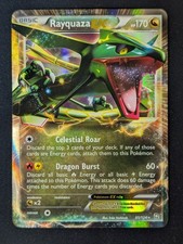 Rayquaza EX 85/124 Hoheit der Drachen Englisch Pokemon Karten NM