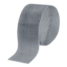 Velvet Ribbon Gift Wrapping 2 Inch x 5 Yard Gray Single Face Velvet