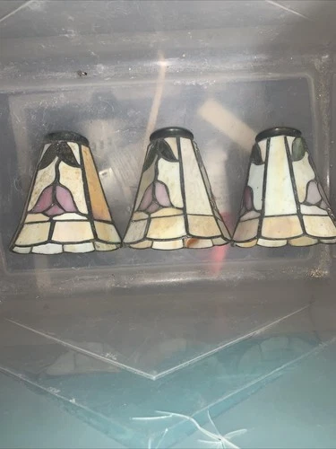 Vintage Mosaic Glass Light Shades