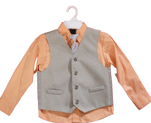 Toddler Boys Van Heusen 4-piece Suit Set Size 7 - Picture 1 of 9