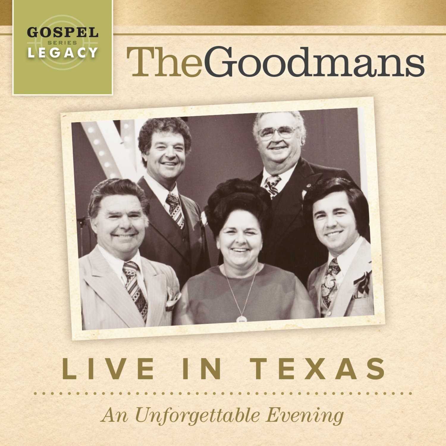 GOODMANS Live In Texas: An Unforgettable Evening (CD)