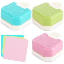 3PCS 3 in 1 Corner Punch Set Rounder  Beauty Shape  Chamfer Edges , 3 Way ...