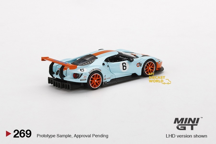 1/64 Mini GT #269 Ford GT GTLM Gulf Racing Limited Edition