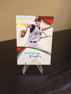 2015 Panini Immaculate Collegiate Rookie Auto Gold /25 Tyler Jay #TJ Auto