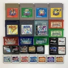 Nintendo Pokemon Game Lot of 28 Emerald / Crystal etc. Tested Works 3783 UT