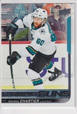 2018-19 Upper Deck YG Young Guns #495 Rourke Chartier RC