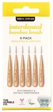 The Humble Co. 6 Bamboo Interdental Brushes Size 4: 0.70 mm