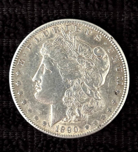 1890-P Morgan Dollar — photo from the most recent tracked eBay sale