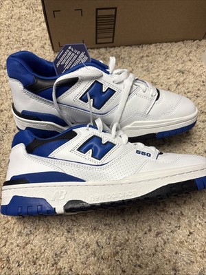 Size 9 - New Balance 550 White Team Royal