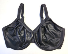Wacoal 857109 simple shaping unpadded underwired minimizer bra Black NWoT 42DD