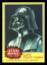 1977 TOPPS STAR WARS #196 LORD DARTH VADER