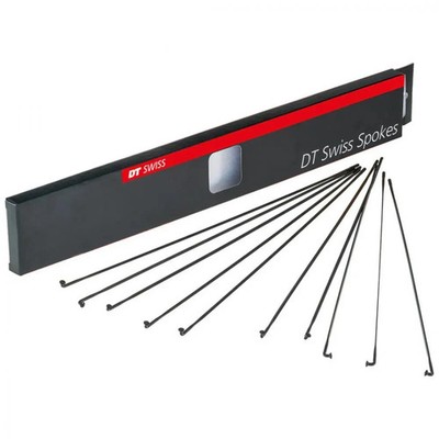 DT SWISS Messerspeichen Aerolite 2.0X0.9X268Mm Karton 20 Stück Schwarz Nirost...