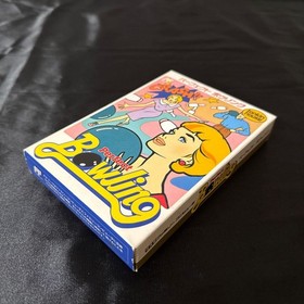 Perfect Bowling W/box Instruction Famicom FC Cartridge Brand new Unopened