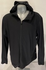 Lululemon Chill Motion XXL Full Zip Hoodie Jacket Black Performance Mens LM4570S