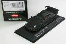 Kyosho 1/43 Porsche 911 GT1 1996 Homologation Model Black Used
