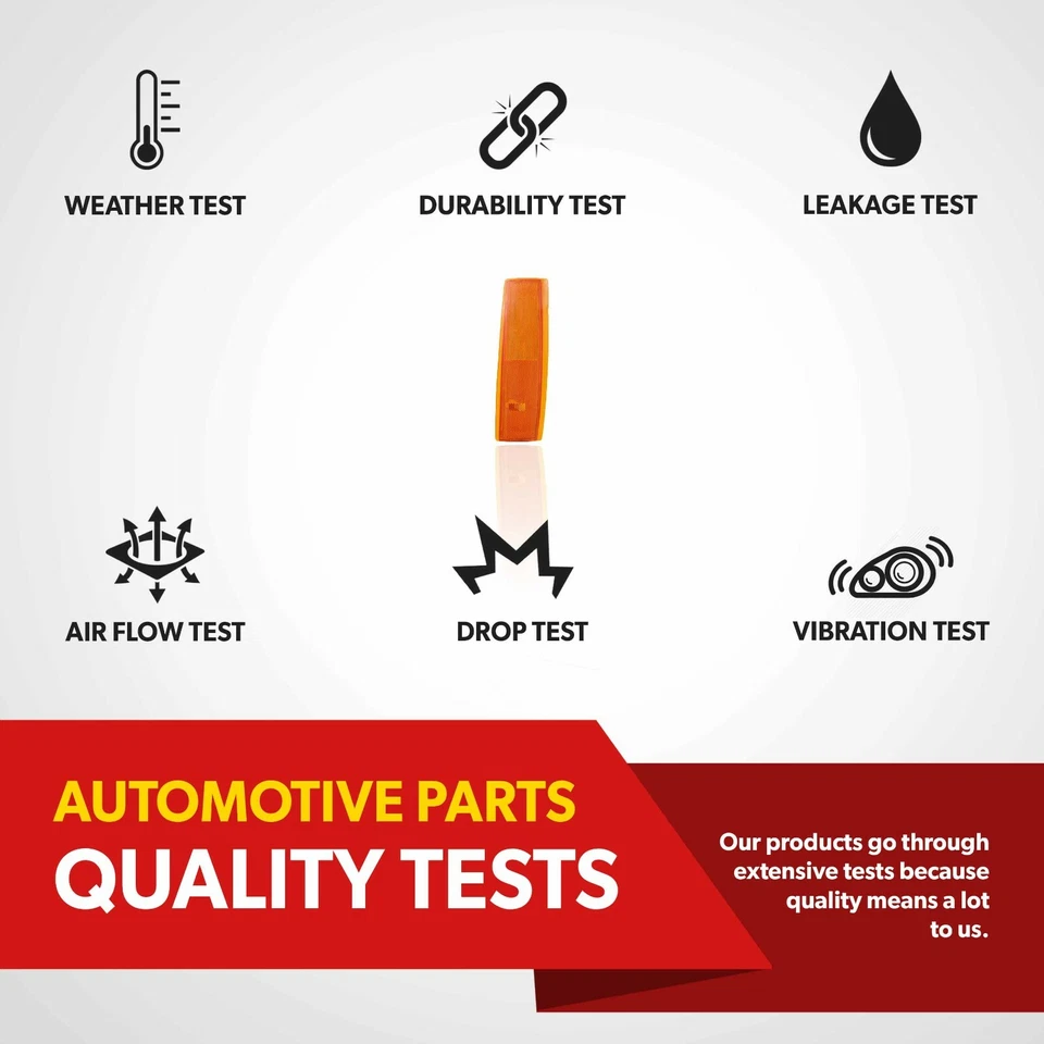 For 1988-1993 GMC Sierra C K 1500 2500 3500 Corner Side Marker Light Passenger - Image 4 of 4