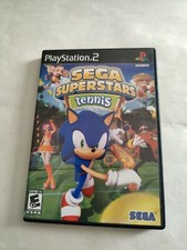 Sega Superstars Tennis (Sony PlayStation 2 PS2, 2008) Complete W/ Manual