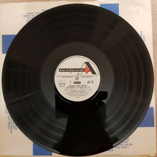 Schubert:Trout Quintet Curzon,Vienna Octet LP Decca Ace of Diamonds SDD 185 1968 - Picture 5 of 5