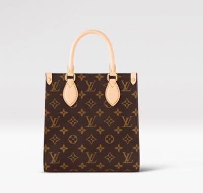 Louis Vuitton Sac Plat BB Bag Monogram Brown