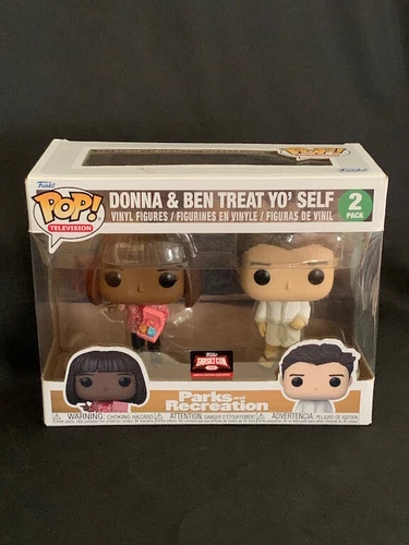 FUNKO POP TELEVISION PARKS & RECREATION DONNA & BEN TREAT YO’ SELF TARGET.COM