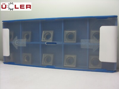 10X H.BILZ SCMT 090304ENP9 REVERSIBLE CUTTING PLATES CARBIDE INSERTS