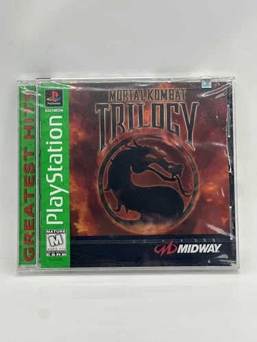Mortal Kombat Trilogy PS1 PlayStation Factory Sealed New Wata VGA CGC