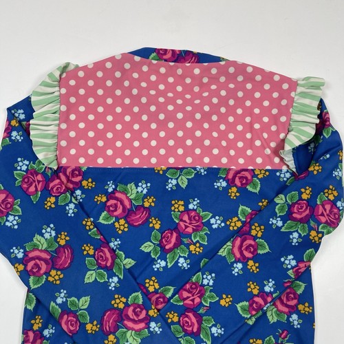Mud Pie Girls Swim Top Long Sleeve Rash Guard Floral Ruffle Size 6 - Picture 8 of 10