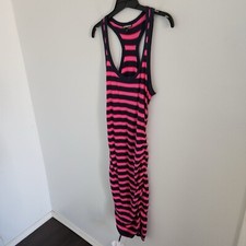 Express Dress Striped Ruched Racerback Tank Size XS