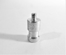 Round Adapter Plain Stud 5/8" to 1/4"-20M  72599 