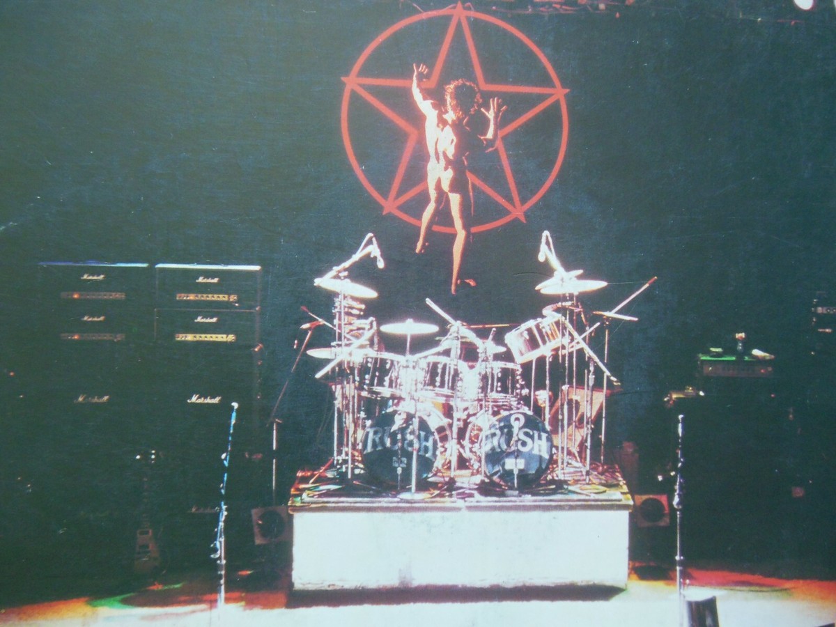 LP Rush All the World's stage レコード 2枚 Rush - All The
