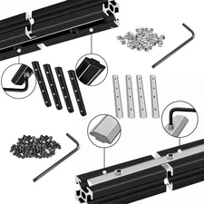 10PCS T-Slot Aluminum ConnectorHeavy Duty Joint Bracket for 2020/3030/4040 