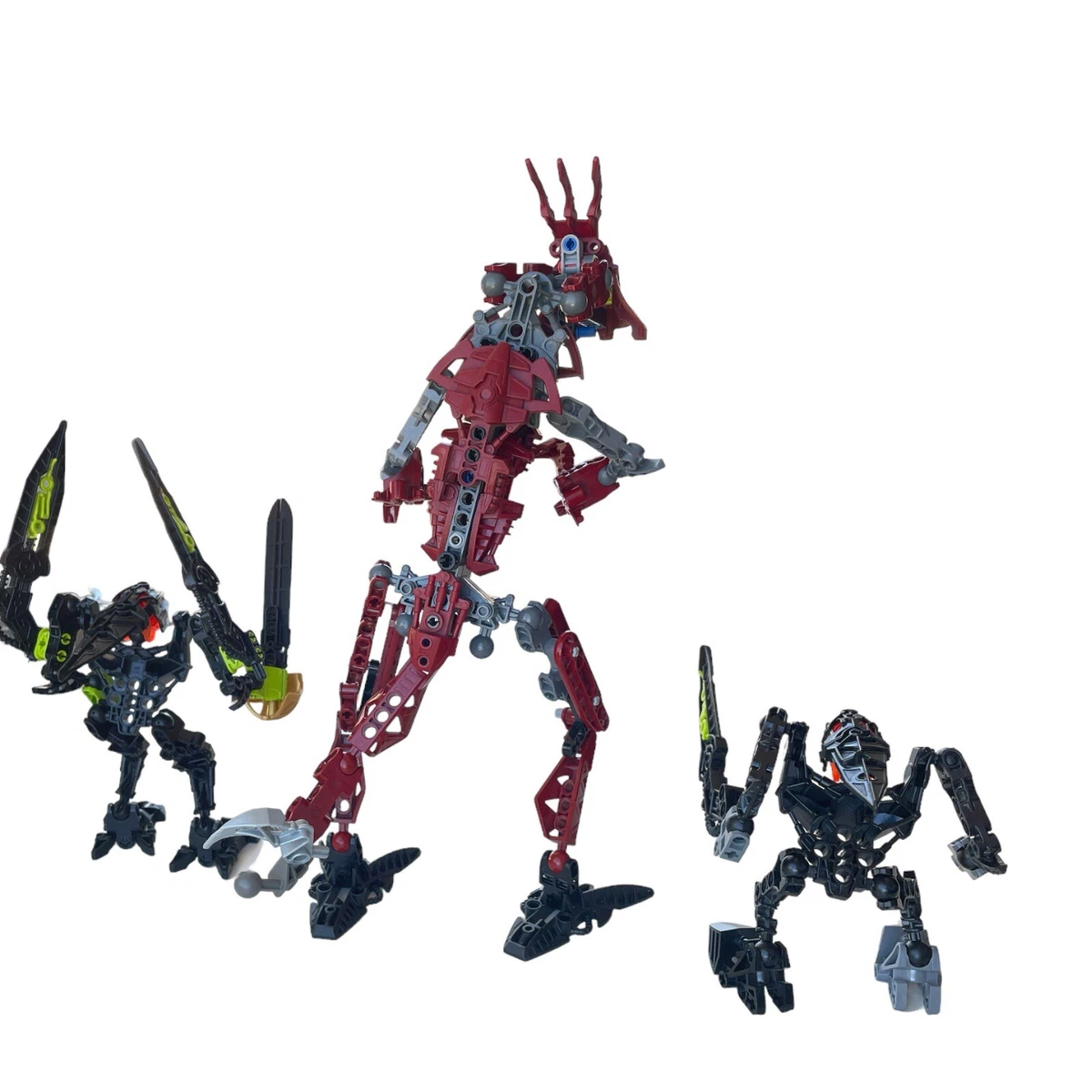 Lego Bionicle lot 8990 FERO & SKIRMIX & SKRALL SPECIAL EDITION Tribe Warrior