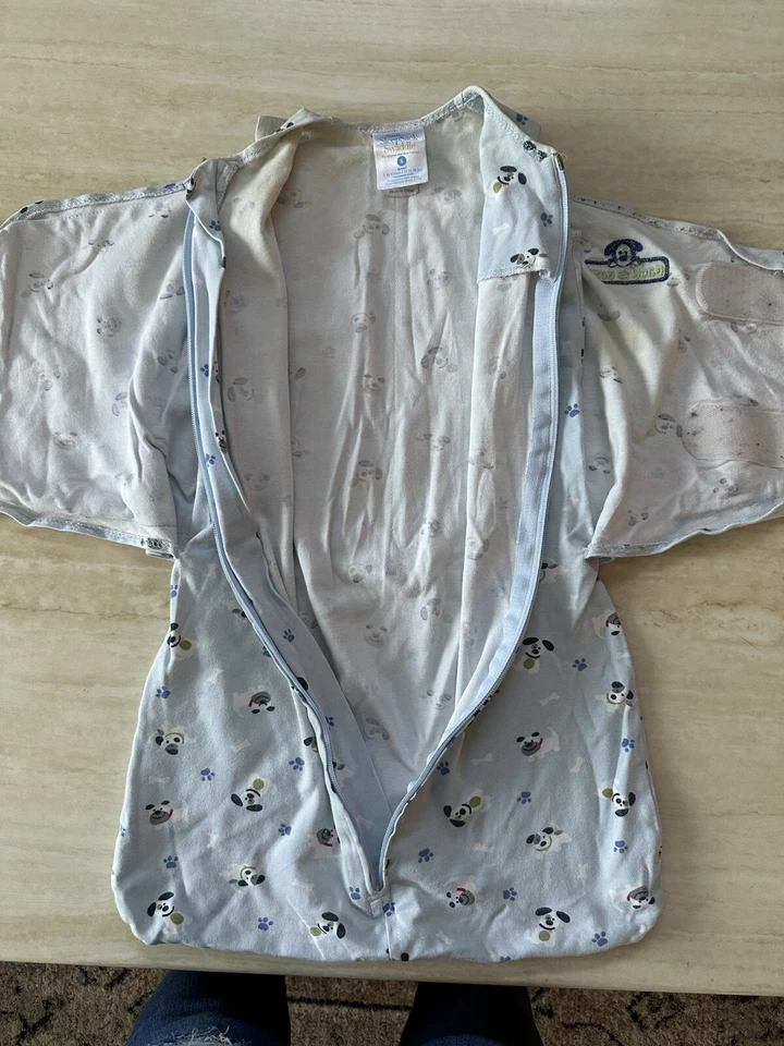 Lote de tres sacos de dormir halo envoltura carters polar pingüino mapache cachorro 3-6 meses Foto 3 de 4