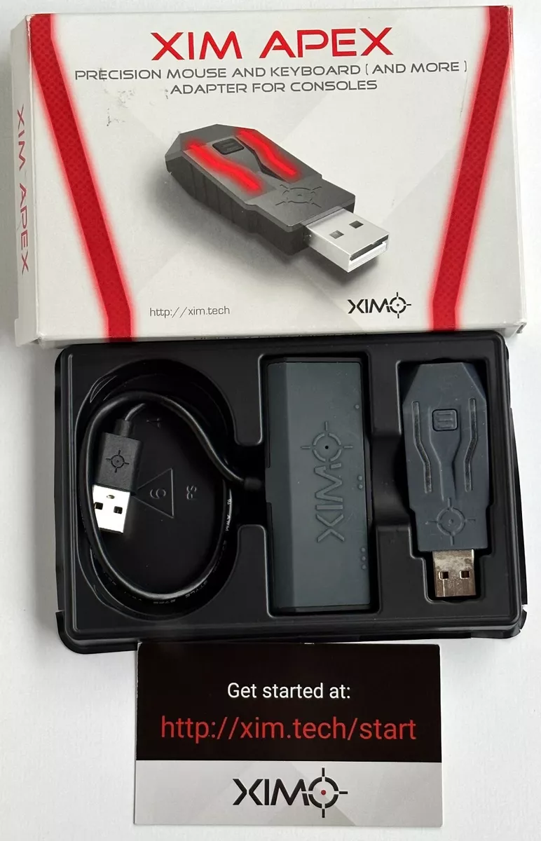 XIM APEX PS4 PS3 Mouse & Keyboard Adapter Converter Xbox One Xbox360 PC  w/BOX