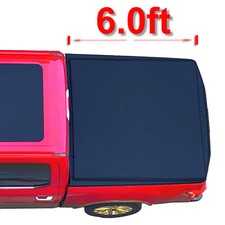 6 Soft Roll Up Tonneau Cover For 1989-2004 Toyota Pickup Tacoma Truck Bed Cover